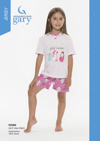 PIGIAMA BAMBINA M/M R35060 Tellini S.r.l. Ingrosso Abbigliamento